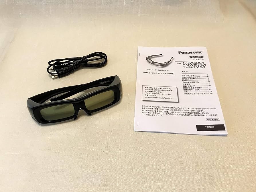 パナソニック アクティブシャッター方式 3Dグラス Lサイズ TY-EW3D2LW wgteh8f Amazon | パナソニック アクティブシャッター方式 3Dグラス M